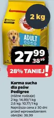 Netto Karma sucha dla psów Pedigree oferta