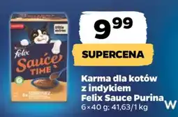 Netto Karma dla kotów z indykiem Felix Sauce Purina oferta
