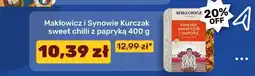 Biedronka Makłowicz i Synowie Kurczak sweet chilli z papryką 400 g oferta