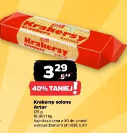 Netto Krakersy solone Artur oferta