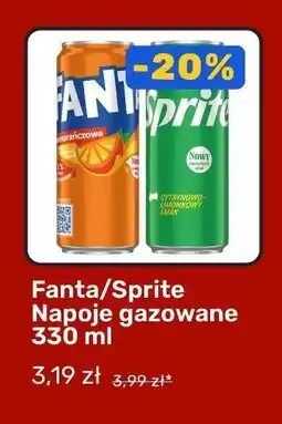 Biedronka Fanta/Sprite Napoje gazowane 330 ml oferta