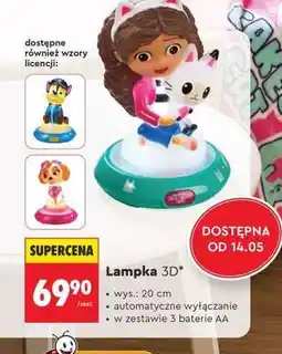 Biedronka Lampka 3D oferta