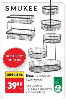 Biedronka Kosz na owoce i warzywa oferta