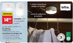 Biedronka Lampka LED z czujnikiem ruchu oferta