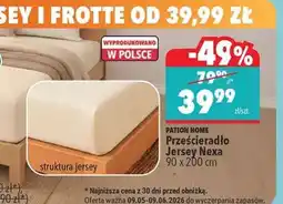 Biedronka Prześcieradło Jersey Nexa oferta