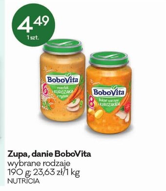 Groszek Zupa, danie BoboVita 190g oferta