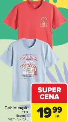 Carrefour T-shirt męski TEX licencja oferta