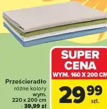 Carrefour Prześcieradło oferta