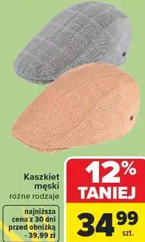 Carrefour Kaszkiet męski oferta