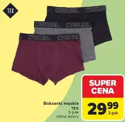 Carrefour Bokserki męskie TEX oferta