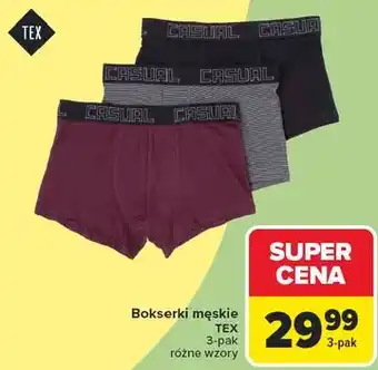 Carrefour Bokserki męskie TEX oferta