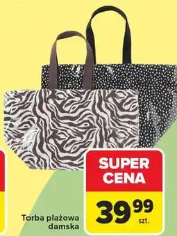 Carrefour Torba plażowa damska oferta