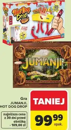 Carrefour Gra JUMANJI, HOT DOG DROP oferta