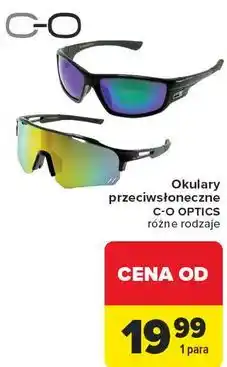 Carrefour Okulary przeciwsłoneczne C-O OPTICS oferta