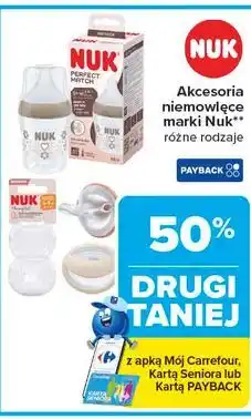 Carrefour Akcesoria niemowlęce marki Nuk oferta