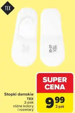 Carrefour Stopki damskie TEX oferta