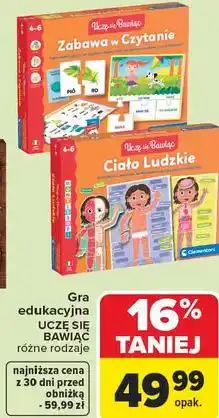 Carrefour Gra edukacyjna UCZĘ SIĘ BAWIĄC oferta