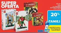 Carrefour Klocki* LEGO linia NINJAGO, EDITIONS SPORTS różne rodzaje oferta