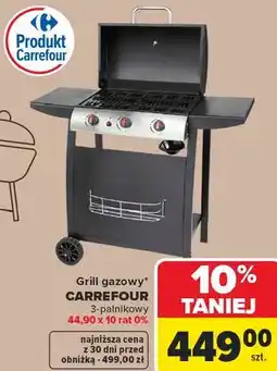 Carrefour Grill gazowy CARREFOUR oferta