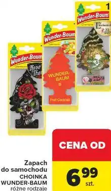Carrefour Zapach do samochodu CHOINKA WUNDER-BAUM różne rodzaje oferta