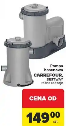 Carrefour Pompa basenowa CARREFOUR, BESTWAY różne rodzaje oferta