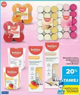 Carrefour Wszystkie świece, podgrzewacze i dyfuzory marki Bolsius oferta