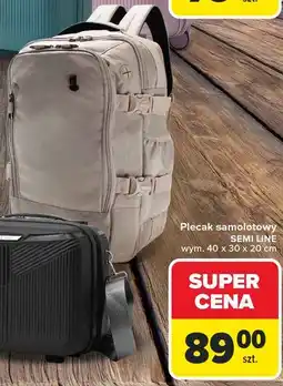 Carrefour Plecak samolotowy SEMI LINE oferta