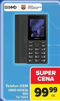 Carrefour Telefon GSM HMD NOKIA 105 TA-1684 oferta