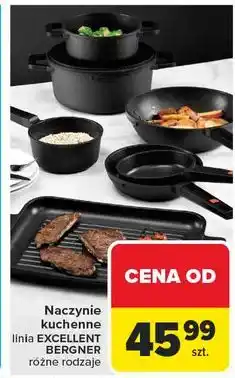 Carrefour Naczynie kuchenne linia EXCELLENT BERGNER oferta