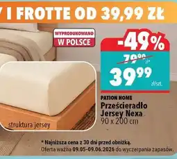 Biedronka Prześcieradło Jersey Nexa oferta