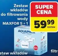 Carrefour Zestaw wkładów do filtrowania wody MAXFOR oferta