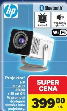 Carrefour Projektor HP MC400 oferta