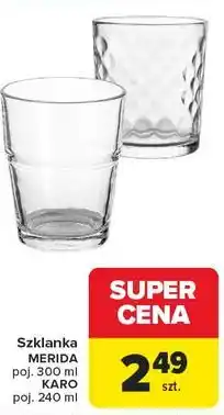 Carrefour Szklanka MERIDA oferta