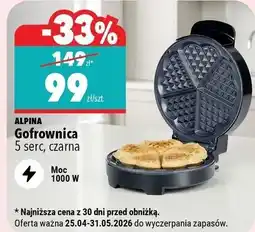 Biedronka ALPINA Gofrownica oferta