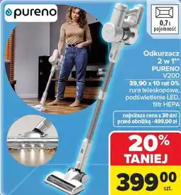 Carrefour Odkurzacz 2 w 1 PURENO V200 oferta