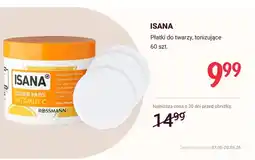 Rossmann Płatki do twarzy tonizujące ISANA oferta