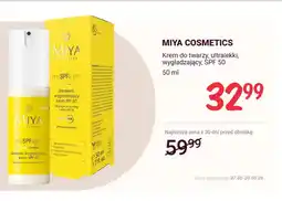 Rossmann Krem do twarzy ultralekki wygładzający SPF 50 MIYA COSMETICS oferta