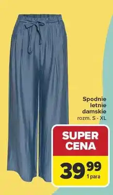 Carrefour Spodnie letnie damskie rozm. S-XL oferta