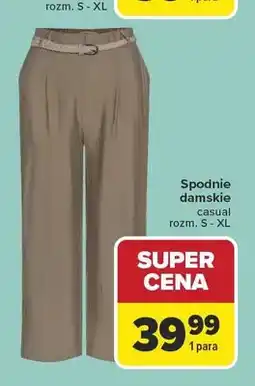 Carrefour Spodnie damskie casual rozm. S-XL oferta