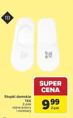 Carrefour Stopki damskie TEX 2-pak oferta