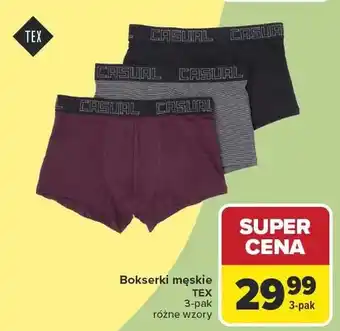 Carrefour Bokserki męskie TEX 3-pak oferta