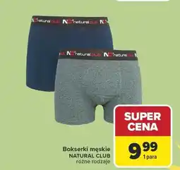 Carrefour Bokserki męskie NATURAL CLUB oferta