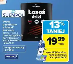 Carrefour Łosoś pacyficzny z Alaski SUEMPOL plastry oferta