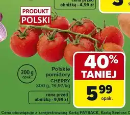 Carrefour Polskie pomidory CHERRY oferta