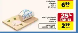 Carrefour Pierś gotowana z indyka Bianka Indykpol oferta