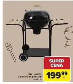 Carrefour Grill kulisty z bocznymi półkami 44cm oferta