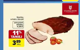 Carrefour Szynka schab z beczki Stanisławów oferta