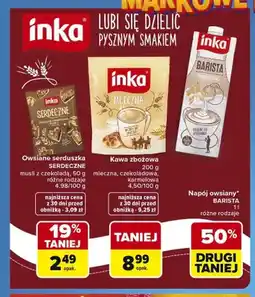 Carrefour Owsiane serduszka SERDECZNE musli z czekoladą Inka oferta