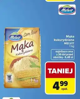 Carrefour Mąka kukurydziana MELVIT oferta