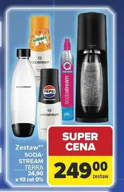 Carrefour Zestaw SODASTREAM TERRA oferta